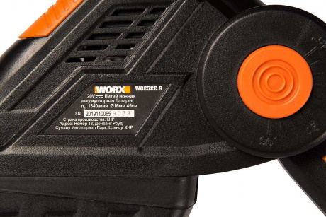 Купить Кусторез WORX WG252E.9 20V без акк и з/у фото №8