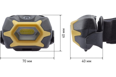 Купить Фонарь налобный светодиодный ЭРА GB-701 5 Вт сенсор "Практик"  3*ААА  Б0027819 фото №11