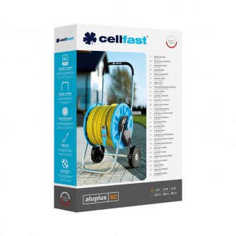 Купить Тележка CELLFAST EXPLORER ALUPLUS для шланга 1/2'' 60 м фото №2