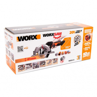 Купить Пила дисковая аккумуляторная WORX WX531.9 20V без акк и з/у фото №6