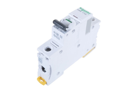 Купить Автоматический модульный выключатель Acti9 iC60N 1п C 16А 6кА Schneider Electric A9F79116 фото №2