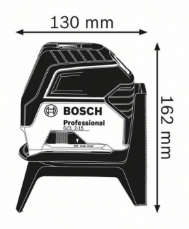 Купить Лазерный уровень BOSCH GCL 2-15 + RM1     0.601.066.E00 фото №3