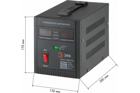 Купить Cтабилизатор ЭРА СНПТ-1000-РЦ цифровой от 90В до 260В фото №2