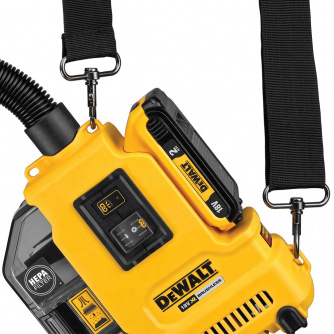 Купить Пылесос DEWALT DWH 161 N аккумуляторный ранцевый фото №2