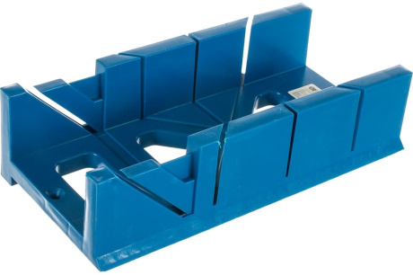 Купить Стусло пластиковое FIT синее 300*110 мм с линейкой 41257 фото №5