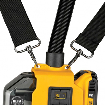 Купить Пылесос DEWALT DWH 161 N аккумуляторный ранцевый фото №3