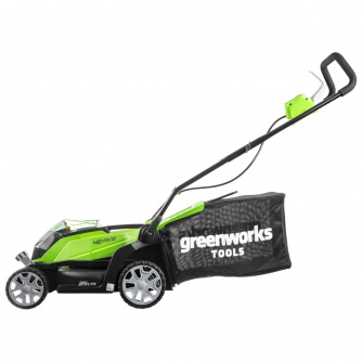 Купить Газонокосилка GREENWORKS G40LM35K4 40V аккумуляторная    2501907UB фото №2