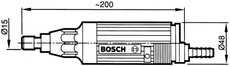 Купить Прямошлифмашина BOSCH пневматическая     0.607.260.100 фото №3