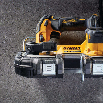 Купить Пила ленточная аккумуляторная DEWALT DCS 377 NT без АКБ и ЗУ фото №9