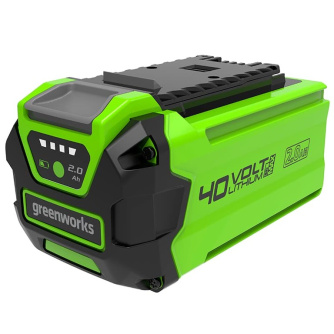 Купить Аккумуляторная батарея GREENWORKS с USB разъемом  G40USB2, 40V, 2А*ч 2939407 фото №1