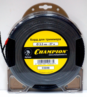 Купить Леска CHAMPION Nylsaw 3,5*27 м (зубчатая)   C5048 фото №2