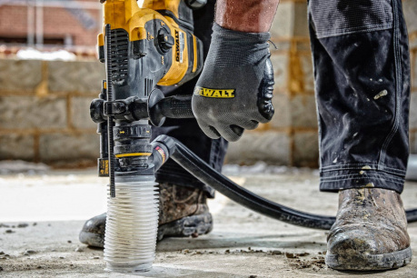 Купить Система пылеудаления DEWALT для аккумуляторных и сетевых перфораторов SDS+   DWH201D фото №3