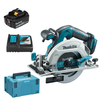 Купить Пила дисковая аккумуляторная Makita DHS 680 RT1J фото №1