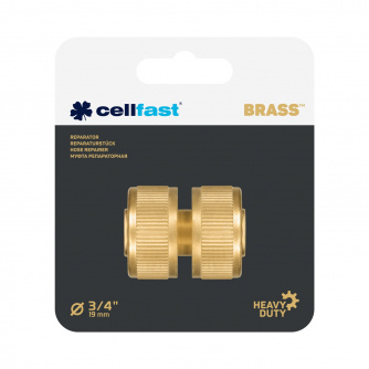 Купить Муфта ремонтная CELLFAST BRASS 1/2'' латунная фото №2