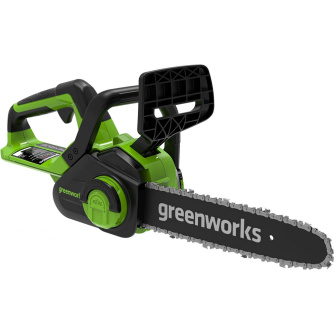 Купить Пила цепная аккумуляторная GREENWORKS 24 V с акб и з/у   2007707UB фото №1