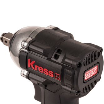 Купить Гайковерт аккумуляторный KRESS  KU272.2 20V 4Ач х2, Зу 2А, кейс фото №7