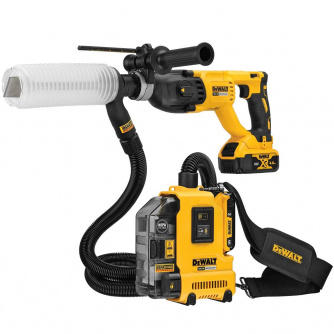 Купить Пылесос DEWALT DWH 161 N аккумуляторный ранцевый фото №6