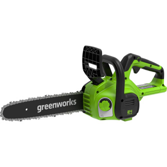 Купить Пила цепная аккумуляторная GREENWORKS 24 V с акб и з/у   2007707UB фото №2