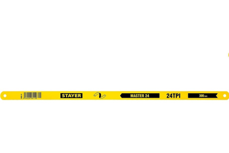 Купить Полотно по металлу STAYER 24 TPI  универсальный рез  300 мм  1 шт  MASTER-24 фото №1