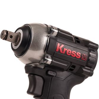 Купить Гайковерт аккумуляторный KRESS  KU272.2 20V 4Ач х2, Зу 2А, кейс фото №6