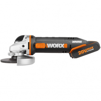 Купить УШМ WORX WX800 20V 2,0Ач фото №4