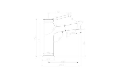 Купить Смеситель умыв Lemark Minima LM3806C фото №2