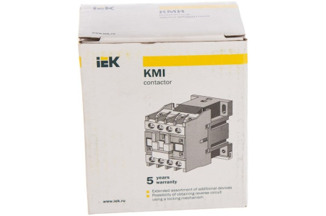 Купить 3.4.Контактор IEK КМИ-10910 9А 220V/АС-3 KKM11-009-230-10 фото №4