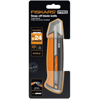 Купить Нож канцелярский Fiskars CarbonMax 25мм   1027228 фото №5