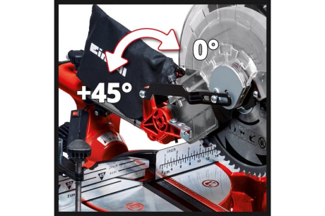 Купить Пила торцовочная стационарная EINHELL TC-SM 2531/1 U фото №4