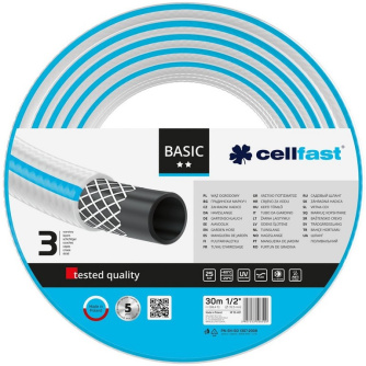 Купить Поливочный набор BASIC 1/2" 20 м + подвеска для шланга CELLFAST фото №2