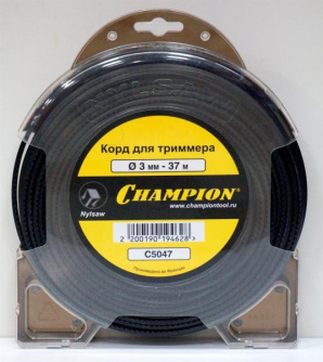 Купить Леска CHAMPION Nylsaw 3,0*37 м (зубчатая)   C5047 фото №2