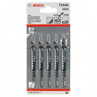 Купить Пилочки BOSCH  T 244  D     2.608.630.058 фото №1