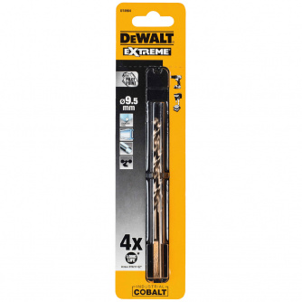 Купить Сверло DEWALT по металлу Cobalt 8% 9,5*125   DT 4964    (1 шт в упак) фото №1