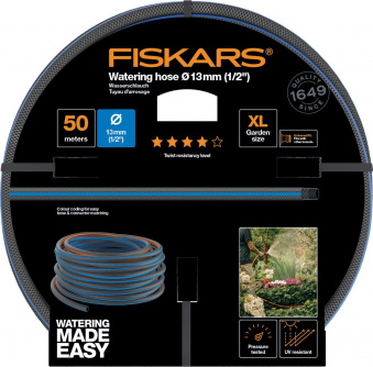 Купить Шланг Fiskars 1/2" (13мм) 50м Q4   1027106 фото №1